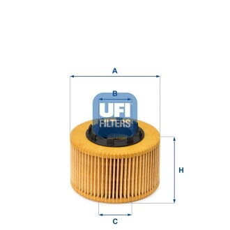 Фильтр масляный FORD TRANSIT 00-06 (выр-во) UFI 25.015.00