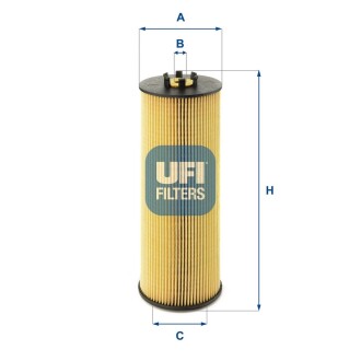 Фільтр масляний UFI 2501900