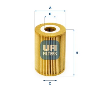 Фiльтр оливний (СПЕЦВИКУП) UFI 2502600