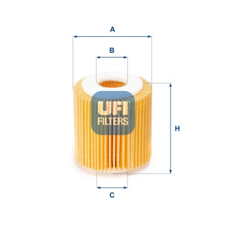 Фільтр масляний UFI 25.056.00