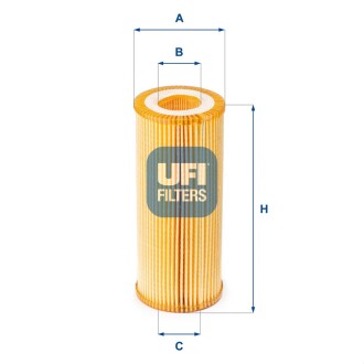 Фильтр масляный VAG 2.5-3.2 TFSI, TSI, FSI 04-(выр-во) UFI 25.080.00