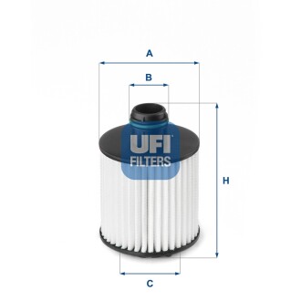 Фільтр масляний UFI 25.139.00