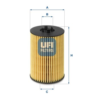 Фильтр масляный UFI 25.144.00