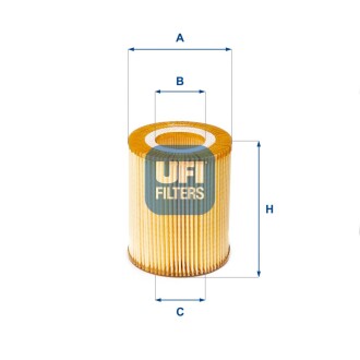 Фильтр масляный UFI 25.152.00