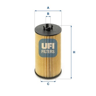 Фильтр масляный UFI 25.199.00