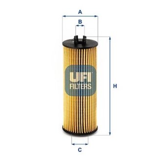 Фильтр масляный UFI 25.248.00