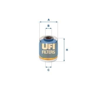 Фільтр оливний (СПЕЦВИКУП) UFI 2558700