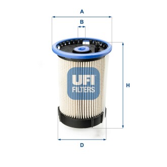 Фільтр паливний UFI 26.065.00