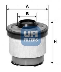 Фильтр топливный UFI 26.102.00