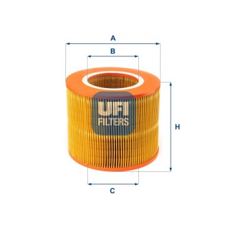 Фільтр повітряний (СПЕЦВИКУП) UFI 2735400