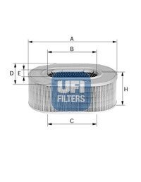 Фильтр воздушный UFI 27.604.00