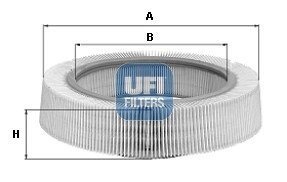 Повітряний фільтр UFI 30.005.00