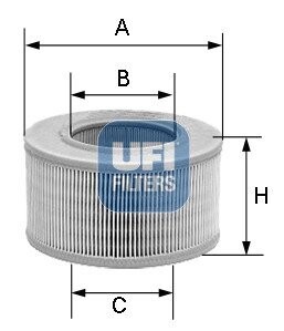 Фільтр повітряний (СПЕЦВИКУП) UFI 3092301