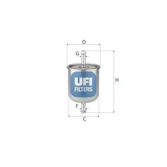 Паливний фільтр UFI 31.529.00