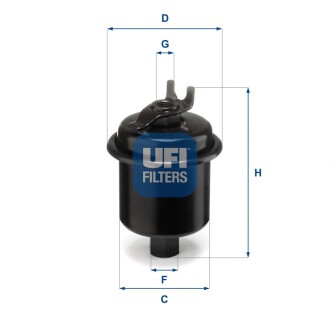 Топливный фильтр UFI 31.621.00