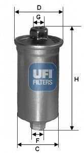 Паливний фільтр UFI 31.699.00