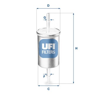 Фильтр топливный UFI 31.769.00