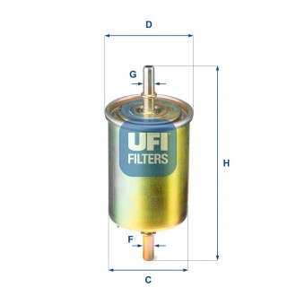 Фільтр паливний UFI 31.850.00