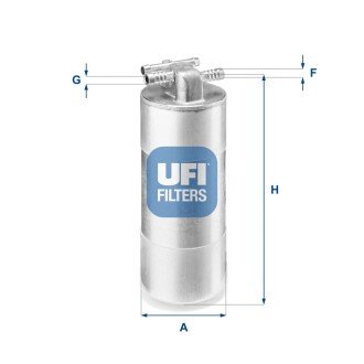 Паливний фільтр UFI 31.953.00