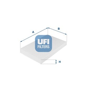 Фiльтр салону UFI 53.038.00