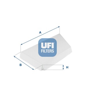 Фiльтр салону (СПЕЦВИКУП) UFI 5304400