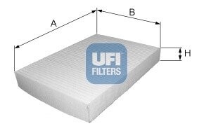 Фiльтр салону UFI 53.058.00