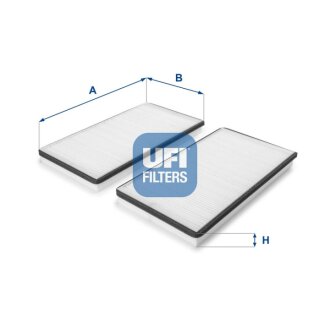 Фiльтр салону UFI 53.228.00