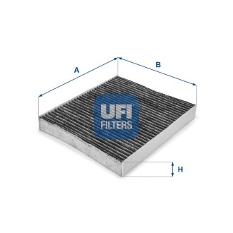 Фільтр салону вугільний UFI 54.114.00