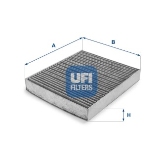 Фильтр салона угольный UFI 54.136.00