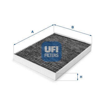 Фильтр салона угольный UFI 54.148.00