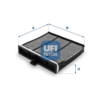 Фильтр салона угольный UFI 54.237.00