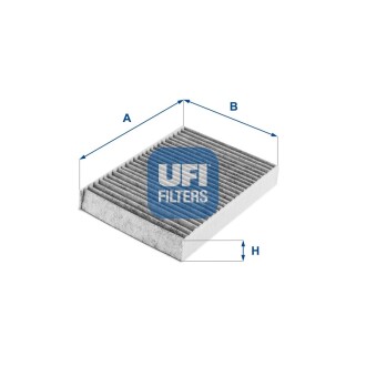 Фільтр салону вугільний UFI 54.245.00