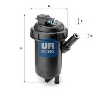 Корпус топливного фильтра UFI 55.120.00