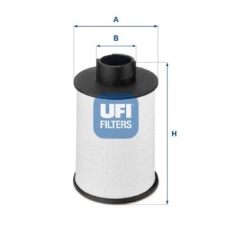 Фільтр паливний UFI 60.H2O.00