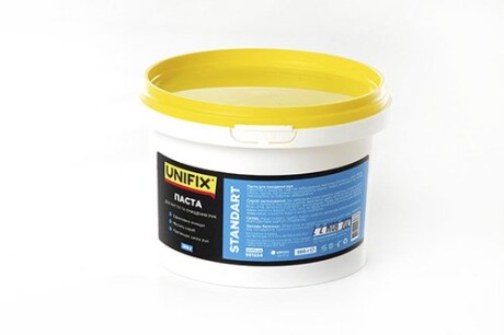 Паста для очищення рук Standart 0,35кг (відерце) UNIFIX 951224