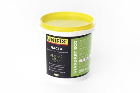 Паста для очистки рук Standart ECO 0,38кг (ведерко) UNIFIX 951227