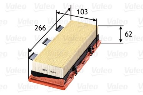 Фільтр повітряний Valeo 585053