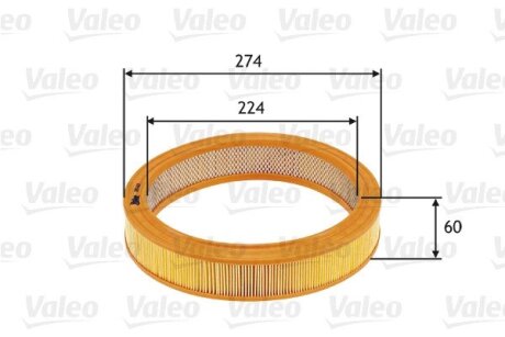 Фильтр воздушный Valeo 585619