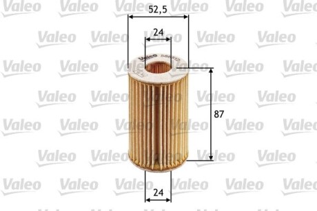 Фильтр масляный Valeo 586512