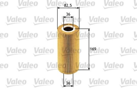 Фільтр масляний Valeo 586521