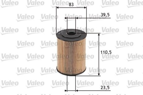 Фільтр масляний Valeo 586526