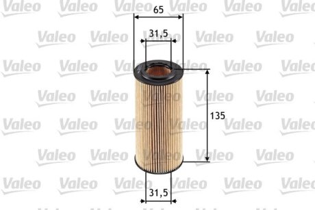 Фільтр масляний Valeo 586553