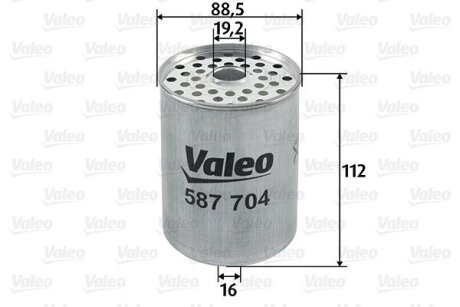 Фільтр паливний Valeo 587704