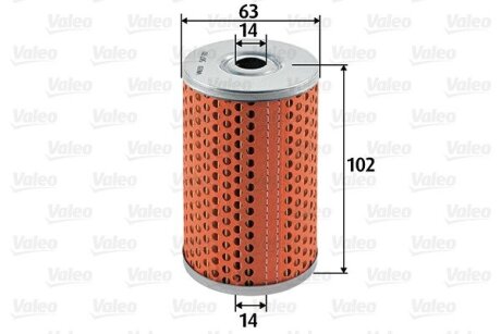 Фильтр топливный Valeo 587911