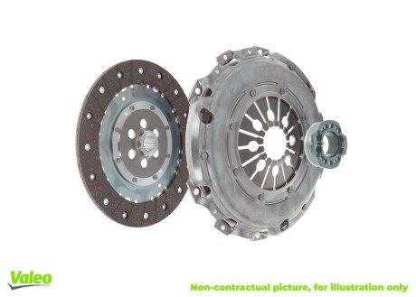 К-кт сцепления 228mm Bmw 2,4TD 86- 2,5TDS 91- Valeo 801143