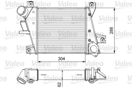 Интеркуллер Valeo 818360