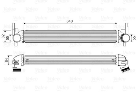 Интеркуллер Valeo 818574