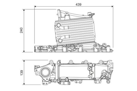 Колектор впускний VAG Valeo 818683