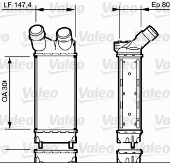 Радіатор Valeo 818866 (фото 1)