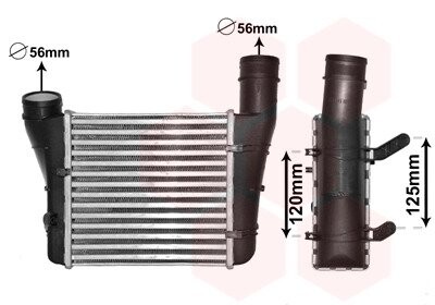 Інтеркулер A4 1.9TDI ALL 01-05 Van Wezel 03004221